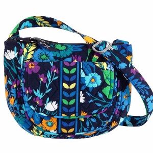 Vera Bradley Lizzy Crossbody Bag in Midnight Blues